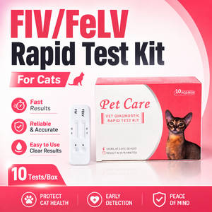 Kit de Prueba de Diagnóstico Rápido de Antígenos y Anticuerpos Combinados FIV/FeLV <span class=keywords><strong>para</strong></span> Gatos, Uso Clínico en Sangre, Suero y Plasma Felino - Product Image 4