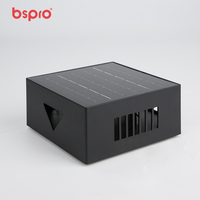 Lampes murales solaires à batterie au lithium de qualité supérieure, 2 pièces, blanc chaud, pour usage extérieur, indice de protection IP54, 4 modes d'éclairage