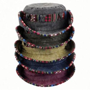 Chapeau Bob en Jean Style Western pour Homme avec Large Visière pour la Pêche, les Loisirs en Plein Air et la Randonnée Printemps-Été - Product Image 5