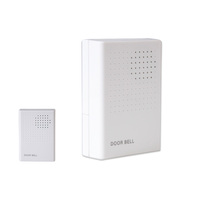 Sonnette de contrôle d'accès filaire dindong 12V, sans batterie, assortie, haute définition, 1 pièce