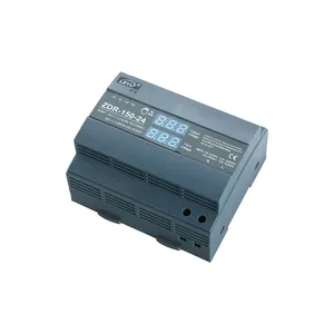 אספקת כוח רכבת zdr 60w 100w 150w 15v 24v 48v ac ל dc עם תצוגה דיגיטלית עם מחיר המפעל