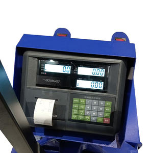 2000kg 2 Tonnen elektronischer Gabelstapler Waage Paletten heber Paletten hubwagen mit Waage-ohne Druck funktion - Product Image 5