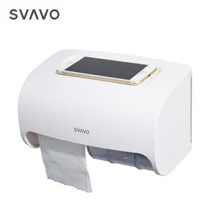 SVAVOティッシュホルダーダブルロールトイレットペーパーディスペンサー