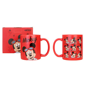 <span class=keywords><strong>Tasse</strong></span> en céramique à motif de dessin animé, design 9 grilles, Mickey Minnie Stitch, <span class=keywords><strong>tasse</strong></span> à café en porcelaine, cadeau pour fille, couple, souvenir d'anniversaire - Product Image 3