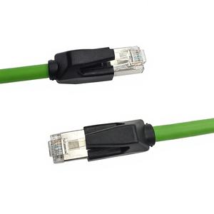 Zuiver koperen RJ45 <span class=keywords><strong>Cat6</strong></span> Gigabit-netwerkkabel met rechte kop Kristallen kop Computer Videoconnector Router voor fabrieksautomatisering - Product Image 3