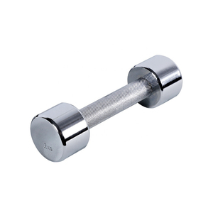 Mancuerna de Acero de Lujo Guli Fitness, Mancuerna Electrochapada, Mancuerna de Hierro Fundido OEM/ODM, Mancuerna Cromada para Levantamiento de Pesas para Damas - Product Image 3
