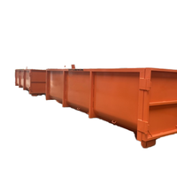Conteneur RORO de 10 m pour extérieur, personnalisé, pour recyclage de métaux, avec système de levage par crochet