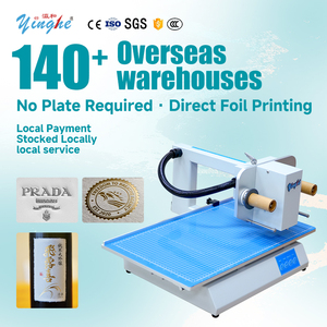 YH8025 Automatic Electric 150W Heat <b>Press</b> <b>Machine</b> 220V Aluminum Hot Stamping for Gold and Silver Foil - Product Image 2