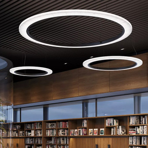 Modern Minimalist Circular Ceiling <b>Light</b> With Pleated Design For Living Room Or <b>Dining</b> Area - Product Image 3