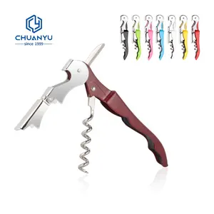 3 In 1 Wine Opener Corkscrew Black Cork Screw No Blade Foil Cutter For Waiters Restaurant Bar Accessory Wine Bottle Opener