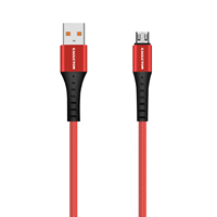 Kabel Data USB, aksesori ponsel Usb mikro USB pengisian cepat 5V 2,4 A 1M/kustom