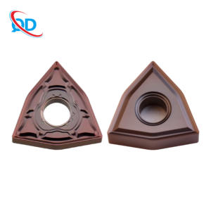 Plaquettes de tournage en carbure disponibles en OEM et ODM 80 °   Outils CNC diamantés pour l'usinage intensif, plaquettes de tournage WNMG - Product Image 2