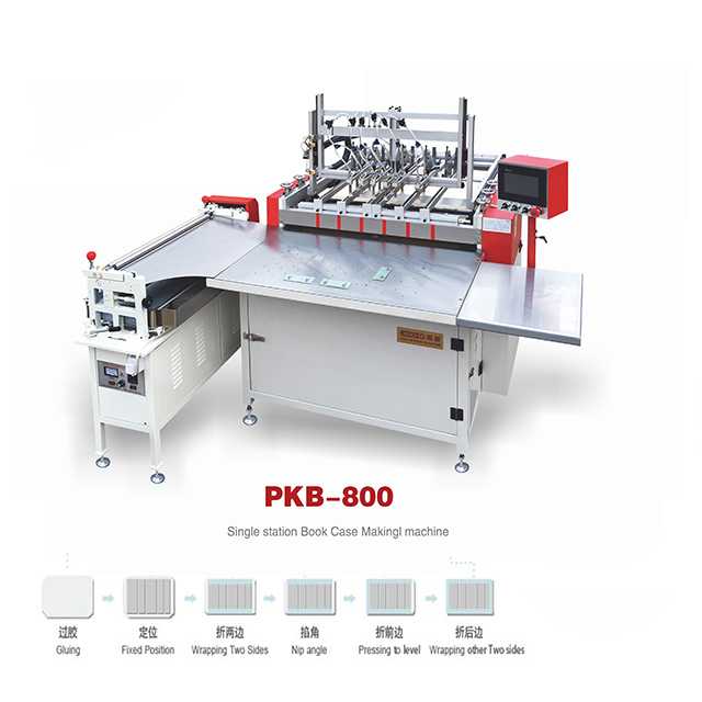 HardCover Case Making Machine for Photo Albums/Notebooks/Bibles Case Wrapping Machine Book Cover Making Machine with Gluing