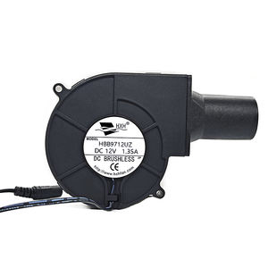 Soffiatore a turbina a 9733 corrente continua regolabile in plastica silenziosa ad alto Volume d'aria elettrico per stufa a legna griglia per Barbecue OEM - Product Image 3