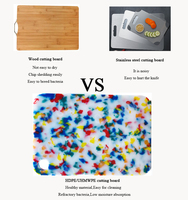 Planche à découper en HDPE et planche à découper à pizza en plastique pour viande légumes fruits pizza planches à découper UHMWPE