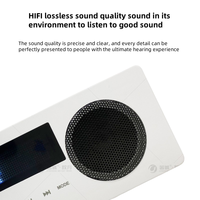 Meuble de chevet multifonction intégré avec audio BT, charge USB, accessoires de meubles audio BT