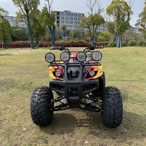 <span class=keywords><strong>Quad</strong></span> utilitaire tout-terrain 4 roues 2025 Top 70 des fabricants de VTT, motif araignée rouge-jaune, avec éclairage multi-LED, certifié CE - Product Image 6