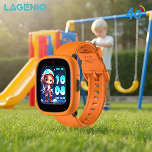 นาฬิกาอัจฉริยะสำหรับเด็ก LAGENIO 4G GPS ติดตามตำแหน่ง <span class=keywords><strong>ป</strong></span>ุ่ม SOS กันน้ำ IP68 หน้าจอ HD TFT ใส่ซิมการ์ด โทรวิดีโอคอล ได้รับมาตรฐาน CE FCC รู<span class=keywords><strong>ป</strong></span>ทรงสี่เหลี่ยม - Product Image 1