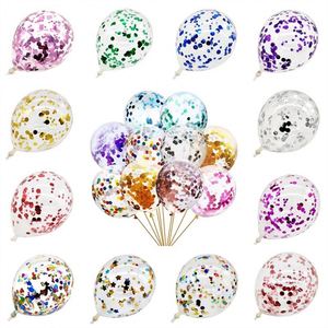 Vente en gros de ballons ronds en latex épais, rose gold, globos, décoration de mariage, kit de ballons d'anniversaire, guirlande, ensemble de ballons à confettis - Product Image 3