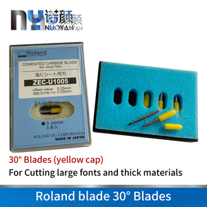 Cuchilla de Corte Roland ZEC-U1005 de Carburo Cementado para Roland XC-<span class=keywords><strong>540</strong></span> SP-300V VP-<span class=keywords><strong>540</strong></span> VS-640 BN-20 LEJ-640 <span class=keywords><strong>45</strong></span>/60 Grados - Product Image 4