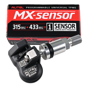 Capteur TPMS universel programmable Autel TPS218 MX-Sensor avec valve en caoutchouc 315MHz & 433MHz 2-en-1 pour toutes les voitures - Product Image 2