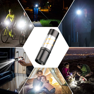 Venta caliente recargable multifuncional iluminación nocturna compacto brillante potente recargable LED linterna Camping linterna - Product Image 3