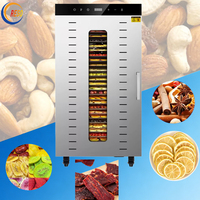 20 Bakjes Voedsel Fruit en Groente Droger Kruiden Vis Fruit Dehydrator Machine