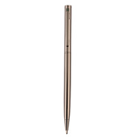 Bolígrafo de Metal de firma delgada de lujo para negocios de oficina Marketing Regalos de hotel personalizables Logotipo de bolígrafo promocional de ancho de escritura de 1,0mm