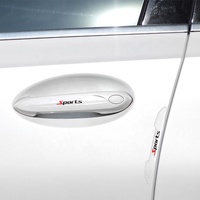 Autocollant de voiture de logo personnalisé d'usine Protection anti-collision transparente pour bande de pare-chocs de bord de poignée de porte de rétroviseur