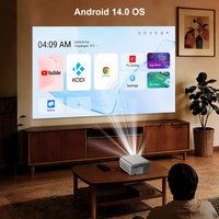 Proyector TouYinger H7 Plus 1080P Full HD con Motor Óptico a Prueba de Polvo, Android 4K 2600 ANSI, Proyector LED Inteligente Portátil