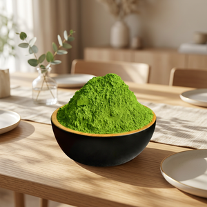 ผงชาเขียวมัทฉะนึ่งพรีเมี่ยมสำหรับดื่มและปรุงอาหาร - Product Image 1