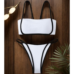 OUTPACE Micro Bikini Traje de Baño Mujer 2024 Push-up con Tiras y Cristales Fruncido en Oferta - Product Image 3