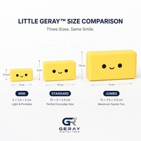 Little Geray Nouveau Jouet Sensoriel Anti-Stress en PU en forme de Bâton de Beurre, Souple, à Remontée Lente, pour l'ADHD et l'Anxiété, Modèle à Presser