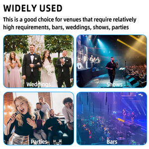 Système de sonorisation professionnel OEM TC12, console audio pour DJ, mixeur 12 canaux pour les performances sur scène - Product Image 3