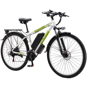 Bicicleta Eléctrica de Montaña de 29 Pulgadas, 21 Velocidades, Cuadro de Aleación de Aluminio, Motor sin Escobillas de 250 W, Freno de Disco, Batería de Litio de 48 V y 17,5 Ah para Adultos - Product Image 1