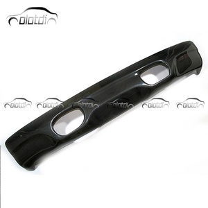 MVR Style Carbon Fins Spoiler Wing <b>Splitter</b> Flap Rear Bumper Lip Diffuser for BMW E46 M3 Body Kits - Product Image 5