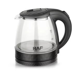 Bouilloire électrique en verre avec anneau lumineux bleu, arrêt automatique, matériaux sains de qualité supérieure - Product Image 2