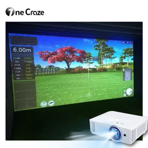 OneCraze CY AR GOLF 001 Système de jeu de golf interactif virtuel avec projection et écran résistant aux chocs pour simulateur de golf AR Sport - Product Image 2