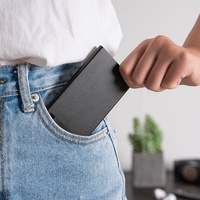 Dompet RFID Harga Pabrik Murah Laris Manis, Dompet Pintar Pria Minimalis, Tempat Kartu Pop Up