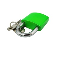 32mm chine porte en bois fer porte porte beaucoup de couleurs arc-en-ciel serrures clé normale cadenas pas cher cadenas