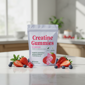 Gomitas de Creatina Pura 5000mg por Porción para Adultos, Sin Colorantes Artificiales, Sin <span class=keywords><strong>Gelatina</strong></span>, Fórmula Limpia, para Rendimiento - Product Image 4