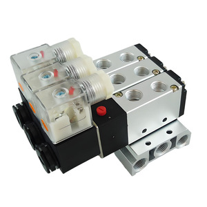 Airtac ฐานวาล์วโซลินอยด์4V200M-3F หลากหลาย4F 6F 5F 4V210ฐานยึดแผ่นวาล์ว - Product Image 3