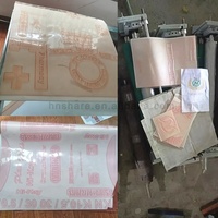 Machine d'impression offset de sachet en plastique de l'automation 3 couleurs pp pour les sacs non tissés