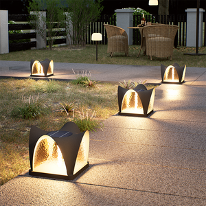 Lampes <span class=keywords><strong>de</strong></span> poteau <span class=keywords><strong>de</strong></span> portail <span class=keywords><strong>de</strong></span> jardin en acier inoxydable IP Villa Paysage 65 Étanche LED Alimenté par batterie Lampes <span class=keywords><strong>de</strong></span> poteau principal et <span class=keywords><strong>de</strong></span> clôture - Product Image 1