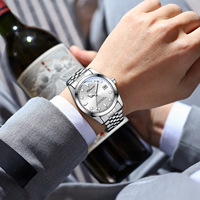 Montre mécanique squelette de luxe pour homme, nouvelle collection, aiguilles lumineuses, haute qualité, sport, affaires, étanche, automatique