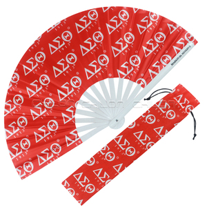 Lớn gấp tay Rave <span class=keywords><strong>Fan</strong></span> Clack Neon tùy chỉnh ánh sáng màu đen UV đáp ứng người hâm mộ - Product Image 4