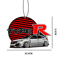 Diffuseur d'air pour voiture en papier JDM Hellaflush, parfum, odeurs, logo personnalisé JDM, diffuseur d'air pour voiture