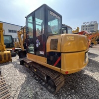 Mini-excavatrice Caterpillar 306D d'occasion de haute qualité, 6 tonnes, petite pelle sur chenilles, excellente qualité avec peu d'heures de travail, en promotion