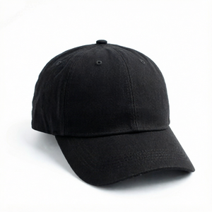 Casquette snapback noire à 6 panneaux, broderie 3D, casquette de baseball réglable, unisexe, décontractée, sport, extérieur - Product Image 1