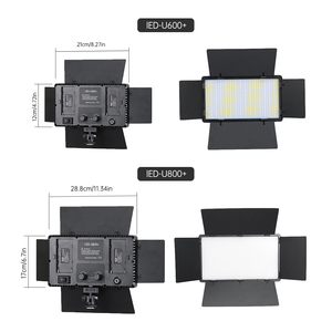 Luz LED bicolor regulable para estudio de fotografía, luz de vídeo U600 U800, 3200K ~ 5600K, para grabación de vídeo en <span class=keywords><strong>YouTube</strong></span> - Product Image 2
